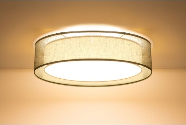 Plafoniera PURO 2xE27/40W/230V diametro 60 cm verde