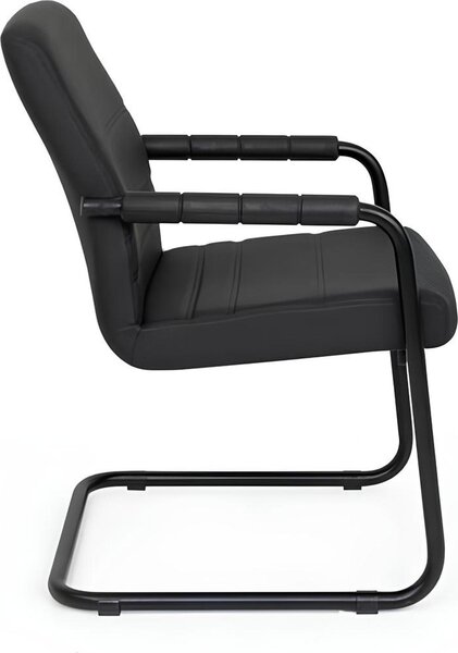 Sedia Rivestimento in Pelle finta Sedie da ufficio Sedie moderne per computer Mobili Nero