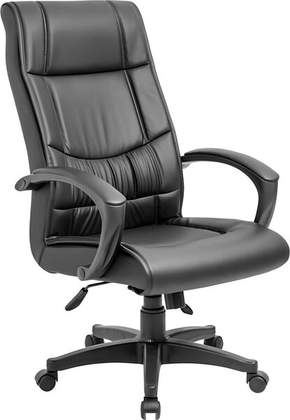Sedie da ufficio nere Sedie imbottite Mobili di design Sedia girevole da ufficio