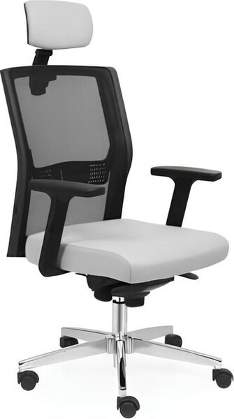 Sedie da ufficio Sedia da scrivania grigia Sedia girevole Sedia direzionale Sedia da ufficio di design in rete