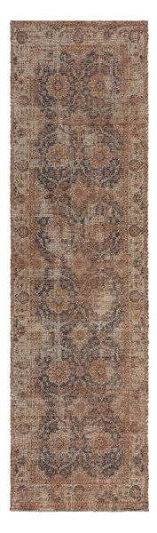 Passatoia di colore naturale in misto iuta tessuta a mano 60x230 cm Miley – Flair Rugs