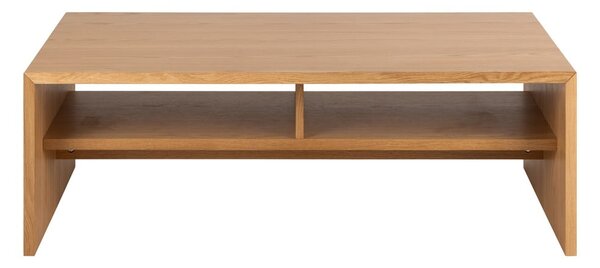 Tavolino in colore naturale con effetto rovere 60x120 cm Arlon - Actona