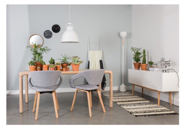 Tavolo da pranzo con effetto frassino 90x220 cm Storm – Zuiver