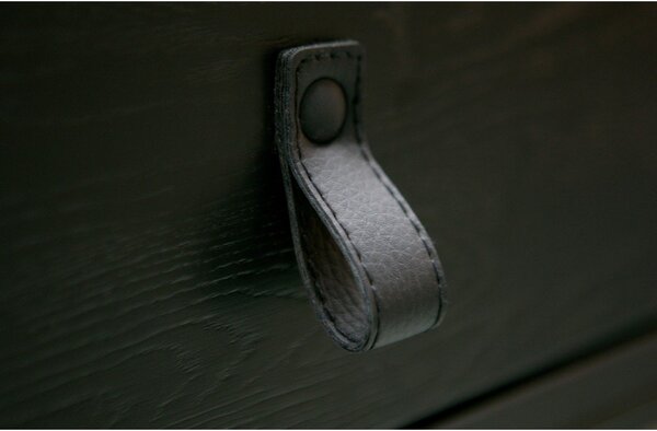 Consolle in rovere nero Silas - WOOOD