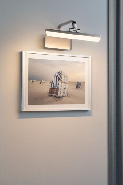 Paulmann 95571 - Lampada per quadri LED/6W RENAN 230V 30 cm cromo opaco