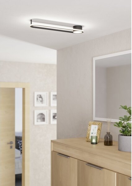 Eglo 902151-LED Plafoniera COLLECORVINO LED/24W/230V 2700/4000/6500K nero