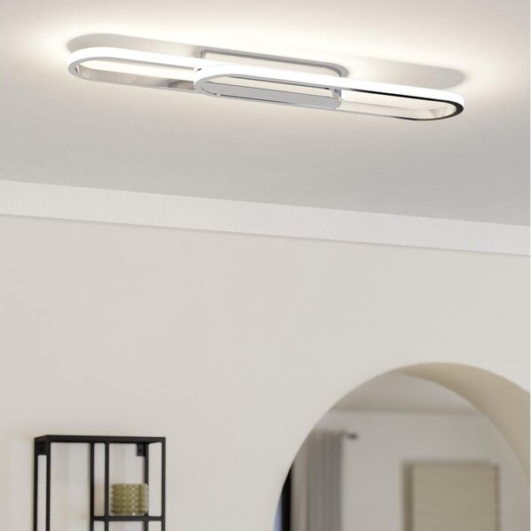Eglo 902161 - Plafoniera LED CONIVARENA LED/20W/230V 2700/4000/6500K, finitura cromata