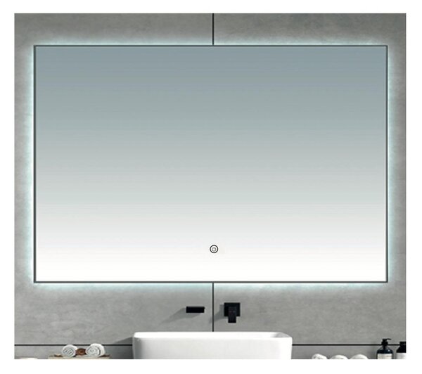 Brilagi - Specchio da bagno LED DESIO LED/28W/230V 60x80 cm IP44 CRI 90 dimmerabile + CCT