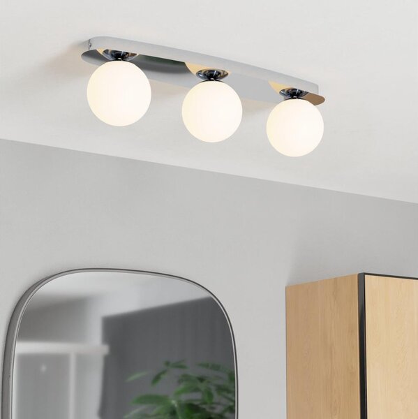 Eglo 902096 - Plafoniera LED per bagno CASTROVIDO 3xG9/4,2W/230V IP44 cromo