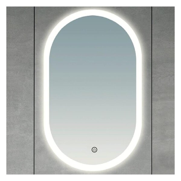 Brilagi - Specchio da bagno LED LECCO LED/25W/230V 50x80 cm IP44 CRI 90 dimmerabile + CCT
