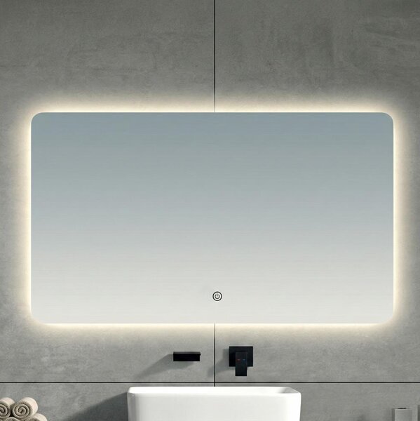 Brilagi - Specchio da bagno LED COMO LED/30W/230V 60x90 cm IP44 CRI 90 dimmerabile + CCT