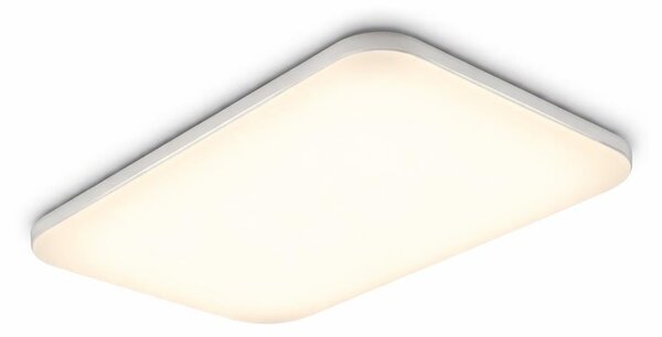Plafoniera dimmerabile a LED/48W/230V, bianca + telecomando