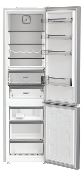Whirlpool Frigorifero Combinato Capacit 355 Litri Classe energetica C Raffreddamento No Frost colore Acciaio Inox - WHK 26403 XP6E