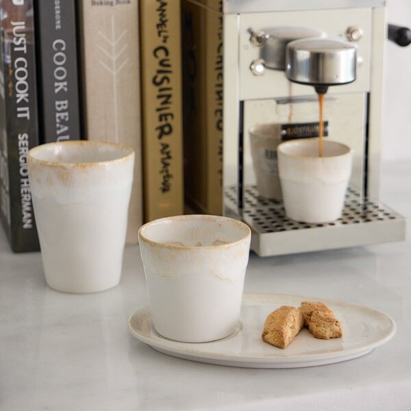 Piattino bianco in gres Grespresso – Costa Nova