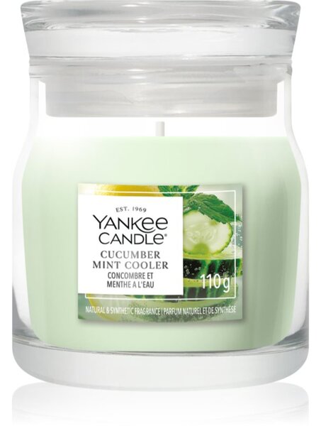Yankee Candle Cucumber Mint Cooler candela profumata Signature 110 g