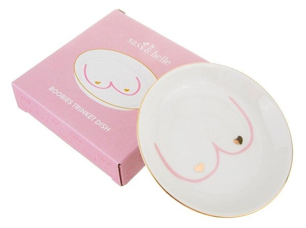Piattino portagioie in porcellana Girl Power – Sass & Belle