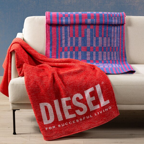 Plaid 130X170 Logo ROSSO Caleffi