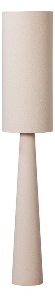 Lampada da terra beige con paralume in tessuto (altezza totale 187 cm) Loft – WOOOD
