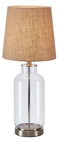 Markslöjd COSTERO, Naturale, Trasparente, Vetro, Juta, Universale, IP20, II, E27