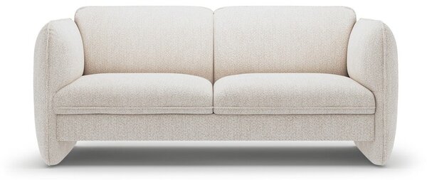 Divano color crema con rivestimento in ciniglia 168 cm Georgia – Micadoni