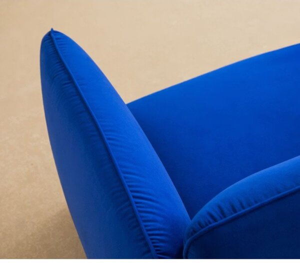 Divano color crema con rivestimento in ciniglia 168 cm Georgia – Micadoni