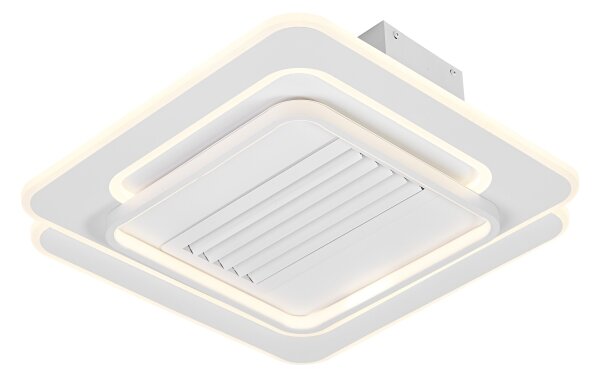 Osram - Plafoniera LED dimmerabile con ventilatore da soffitto LED/55W/230V bianco + telecomando