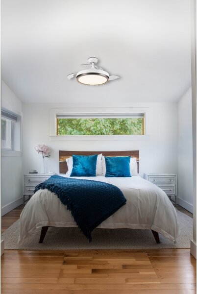Osram - Plafoniera a LED con ventilatore CEILING FAN LED/66W/230V bianca + telecomando