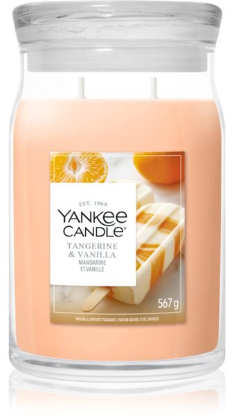 Yankee Candle Tangerine & Vanilla candela profumata 567 g