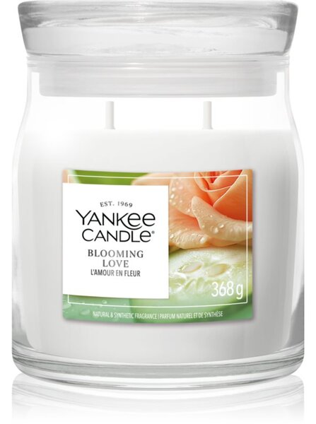 Yankee Candle Blooming Love candela profumata 368 g