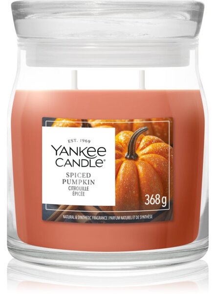 Yankee Candle Spiced Pumpkin candela profumata 368 g