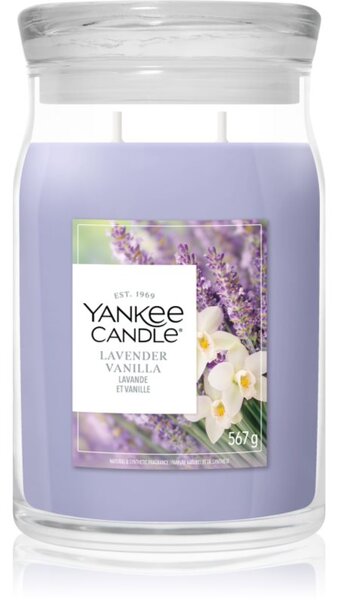 Yankee Candle Lavender Vanilla candela profumata 567 g