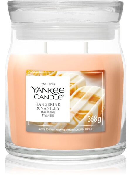 Yankee Candle Tangerine & Vanilla candela profumata 368 g