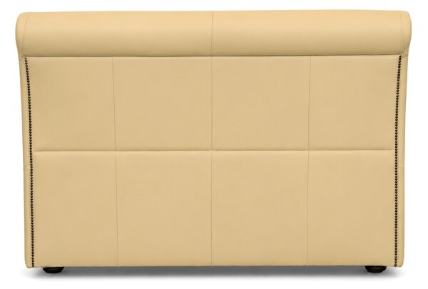 Letto Matrimoniale 160x190 cm Chesterfield Ego Pelle Primo Fiore Premium - Design Iconico e Funzionale