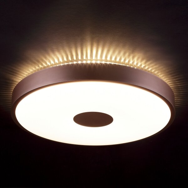 Brilliant - Plafoniera LED TAVIS LED/24W/230V, diam. 44,5 cm, oro rosa