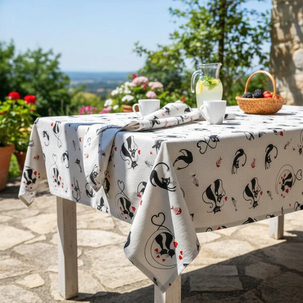 Tovaglia Black cats