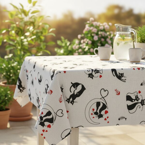 Tovaglia Black cats