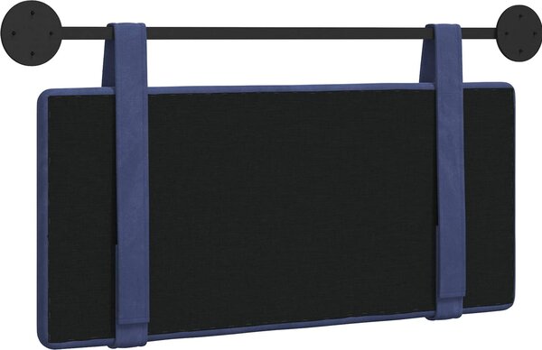 Testiera sospesa Blu Polizia Velluto