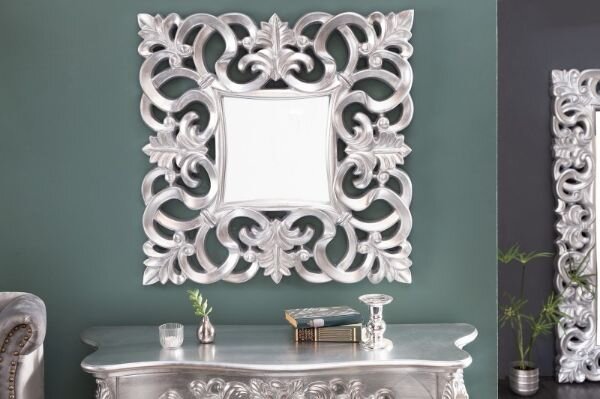 Specchio da parete Graziella argento