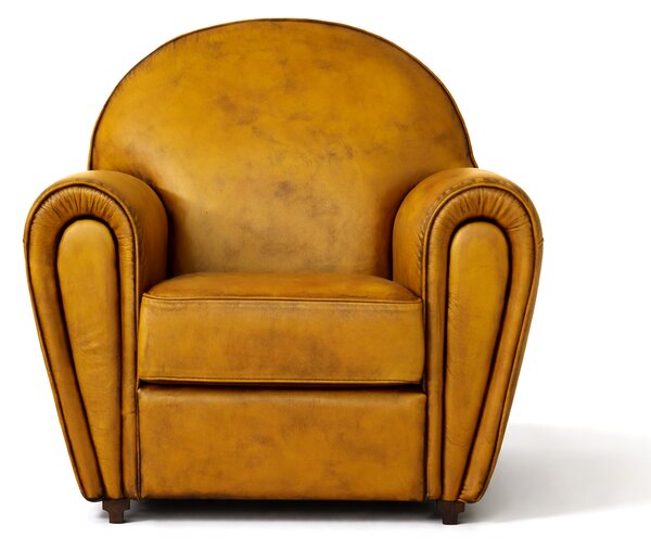 Poltrona Luxury in Pelle Primo Fiore Premium - Design Iconico