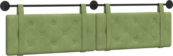 Testiera sospesa Verde chiaro Velluto