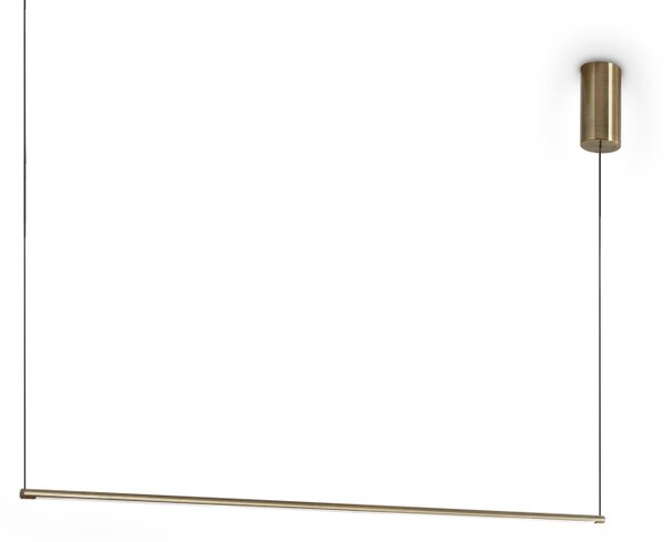 Ideal Lux Essence SP Round lampada a sospensione LED ottone