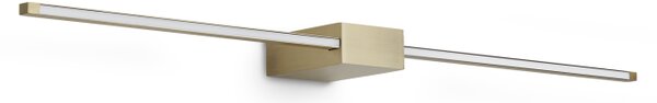 Ideal Lux Essence AP Square D075 luce diretta applique LED ottone