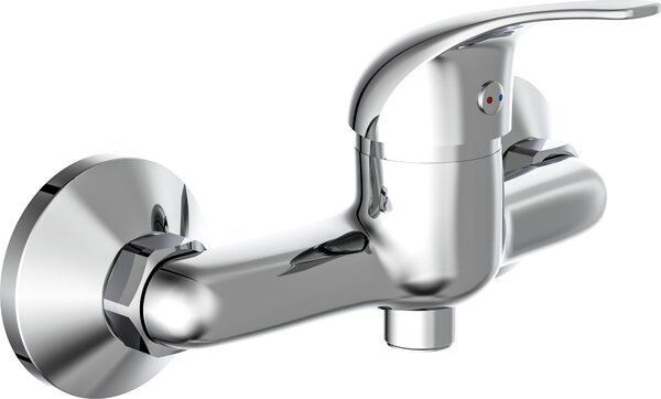 Miscelatore doccia SCHÜTTE ATHOS PLUS, rubinetto bagno, miscelatore doccia in cromo