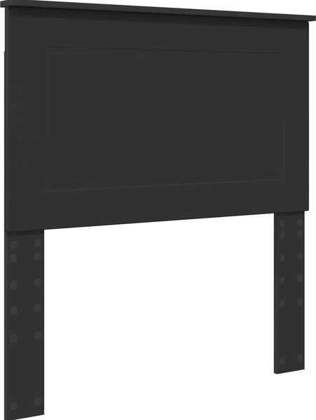 Testiera Rovere Nero 100 cm Legno ingegnerizzato