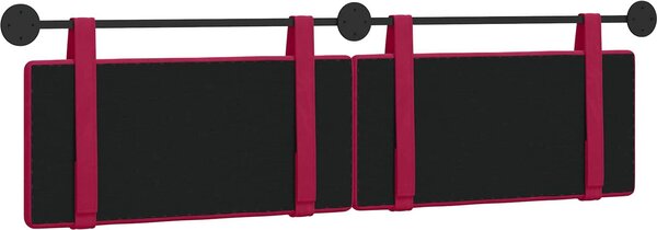 Testiera sospesa Rosso Vino Velluto