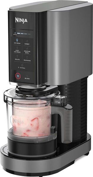 Ninja Macchina per Gelato Gelatiera Capacit 0,47 Litri Potenza 800 Watt colore Nero - NC302EU