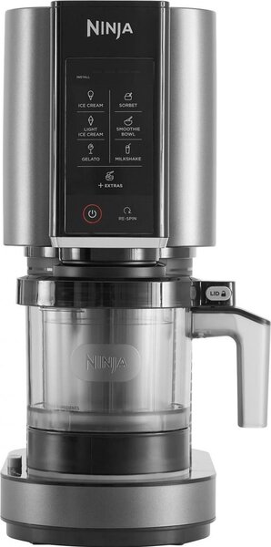 Ninja Macchina per Gelato Gelatiera Capacit 0,47 Litri Potenza 800 Watt colore Nero - NC302EU