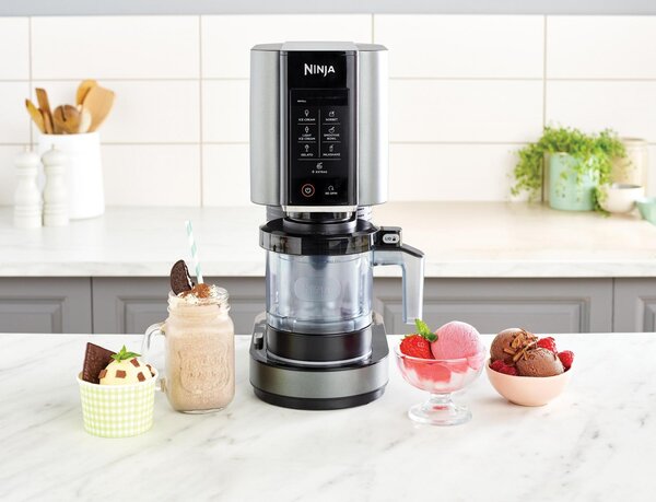 Ninja Macchina per Gelato Gelatiera Capacit 0,47 Litri Potenza 800 Watt colore Nero - NC302EU