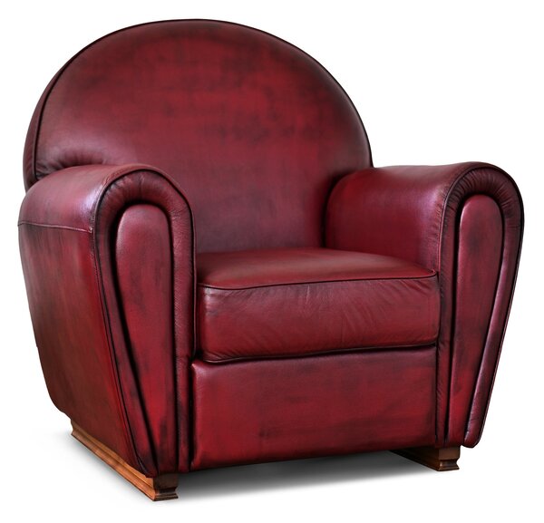 Poltrona Luxury in Pelle Primo Fiore Premium - Design Iconico