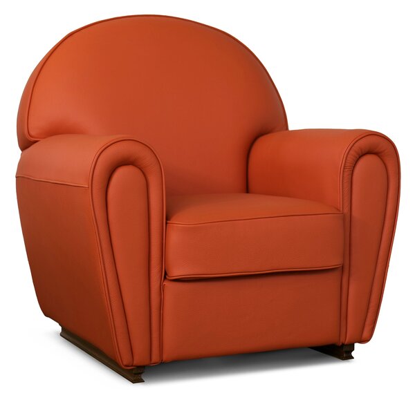 Poltrona Luxury in Pelle Primo Fiore Premium - Design Iconico